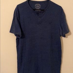 Large Blue American Eagle T-Shirt